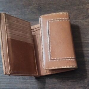 Men's Tan Leather Wallet